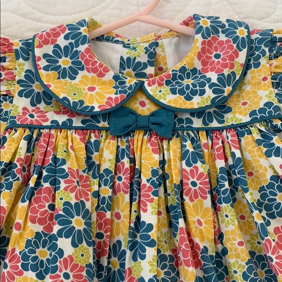 Baby dress with sweater - Picture 2 of 6